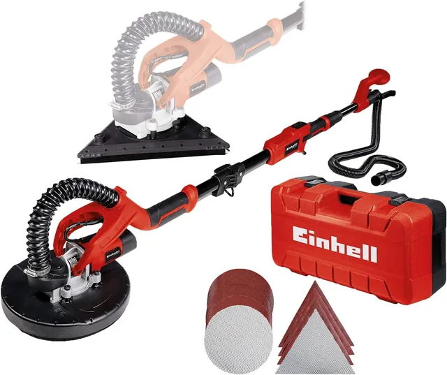 einhell-trockenbauschleifer-te-dw-225-x-750-w-wand-und-deckenschleifer-mit-wechs image 1