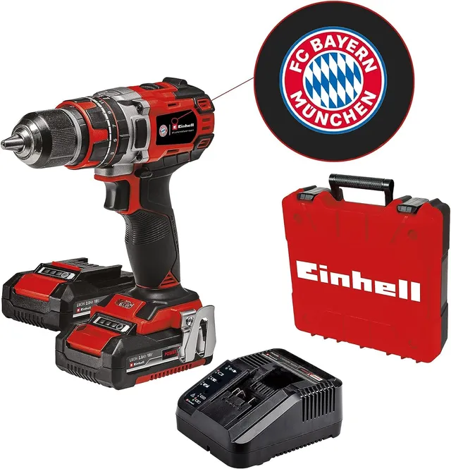 einhell-power-x-change-akku-schlagbohrschrauber-tp-cd-18-50-li-i-bl-fc-bayern-ed image 1
