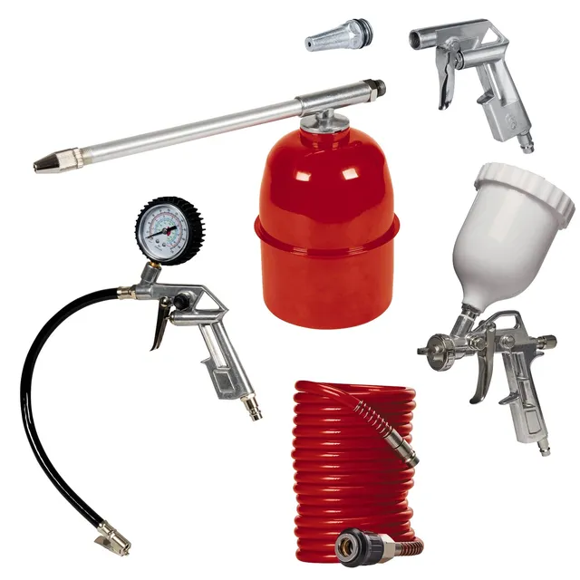 original-einhell-5-teiliges-druckluftset-profi-f-r-kompressoren-ab-8-bar-spr-hpi image 1