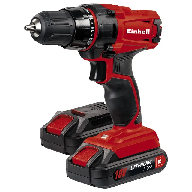 einhell-akku-bohrschrauber-tc-cd-18-2-li-set-2-x-18-v-li-ion-akkus-1-5-ah-38-nm- image 1
