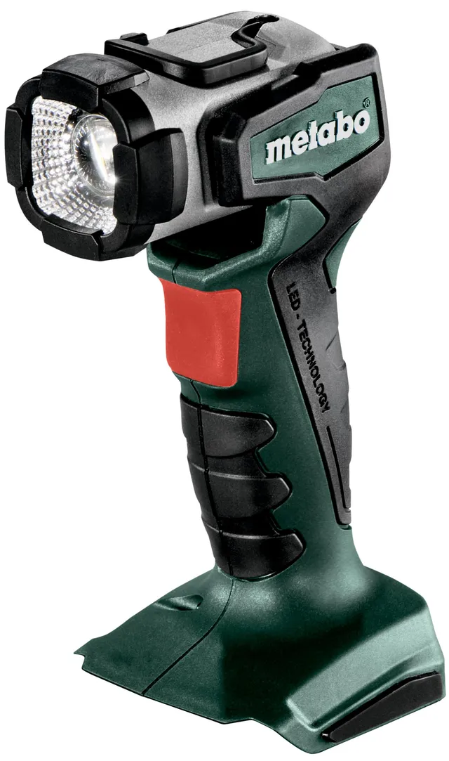 metabo-akku-handlampe-ula-14-4-18-led-600368000-schwenkbarer-lampenkopf-aluminiu image 1