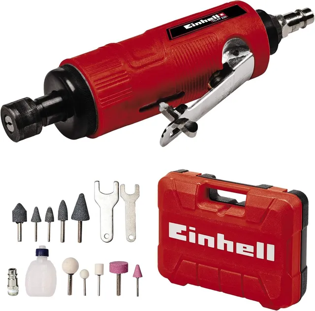 einhell-tc-pp-220-druckluft-stabschleifer-22-000-u-min-bis-6-3-bar-inkl-10-schle image 1