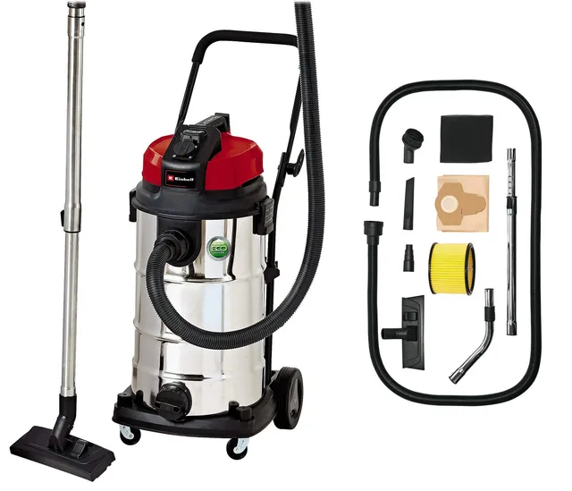 einhell-nass-trockensauger-te-vc-2340-sa-1-200-w-40-l-edelstahlbeh-lter-blasfunk image 1