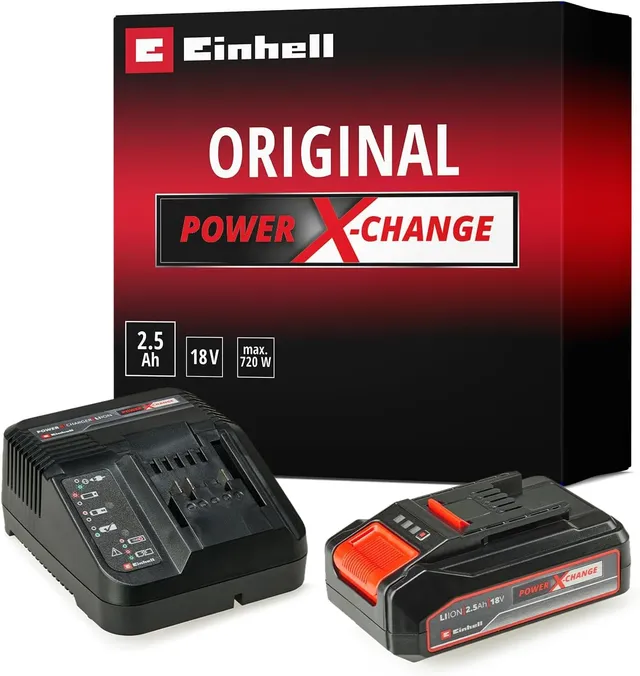 einhell-starter-kit-power-x-change-18-v-2-5-ah-pxc-li-ion-akku-mit-3-a-ladeger-t image 1