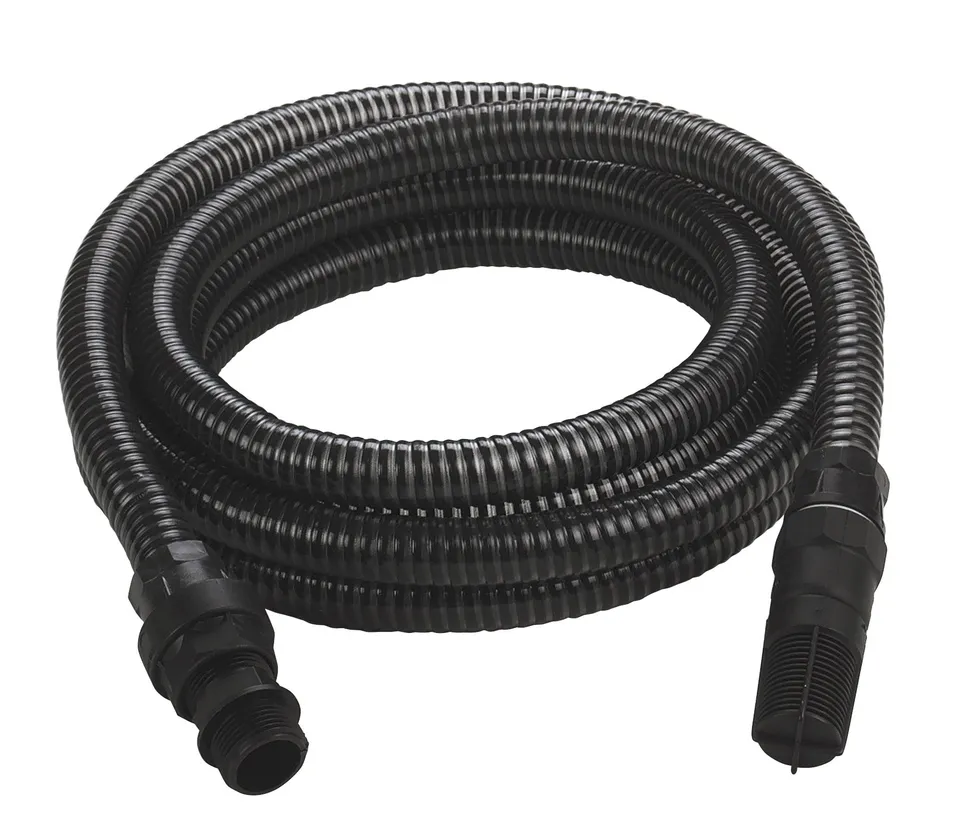 einhell-saugschlauch-4-m-25-mm-1-zoll-pumpen-zubeh-r-inkl-adapter-doppelnippel-u image 1