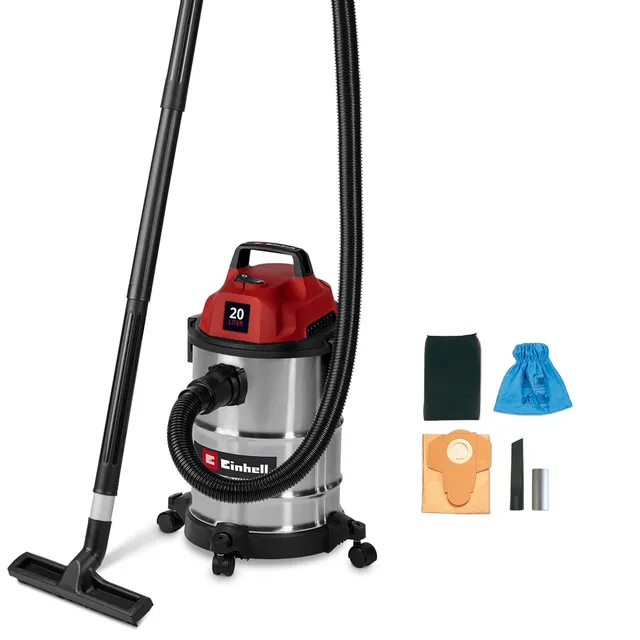 einhell-nass-trockensauger-tc-vc-2045-s-900-w-180-mbar-20-l-edelstahlbeh-lter-mi image 1