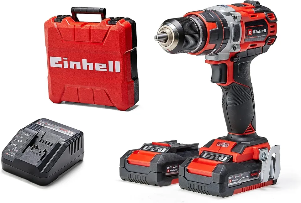 einhell-tp-cd-18-50-li-i-bl-kit-akku-schlagbohrschrauber-professional-power-x-ch image 1