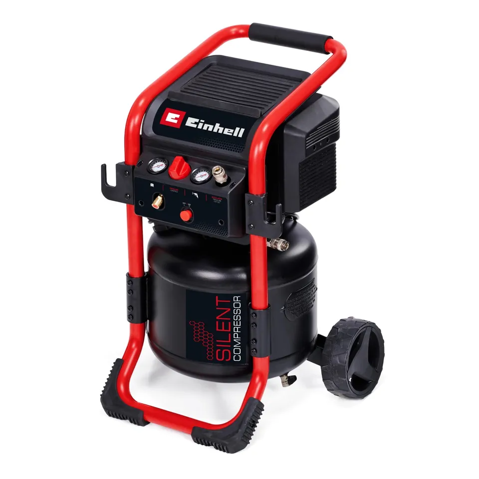 einhell-kompressor-te-ac-240-24-silent-1500-w-lfrei-24-l-tank-10-bar-fl-sterkomp image 1