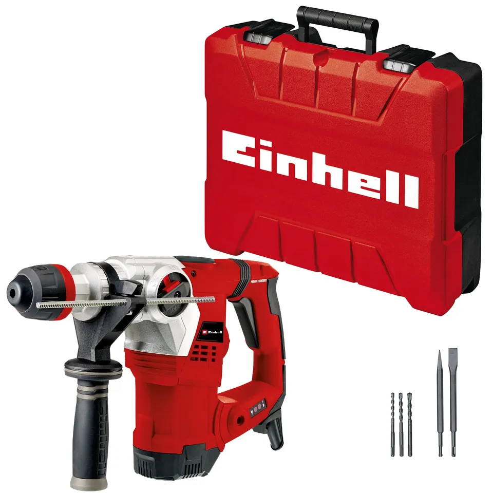 einhell-bohrhammer-te-rh-32-4f-kit-1250-w-5-joule-32-mm-bohrleistung-in-beton-sd image 1