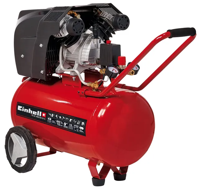 einhell-kompressor-te-ac-400-50-10-v-2-200-w-10-bar-50-l-tank-lgeschmiert image 1