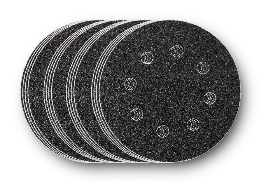fein-multimaster-schleifblatt-set-63717227010-gelocht-115-mm-16-teilig-mit-gemis image 1