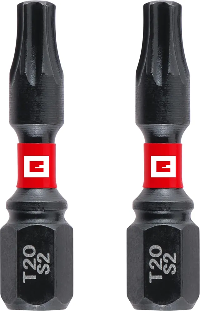 einhell-impact-bits-doppel-torsion-2er-set-30-mm-t20-s2-stahl-c-6-3-schaft image 1