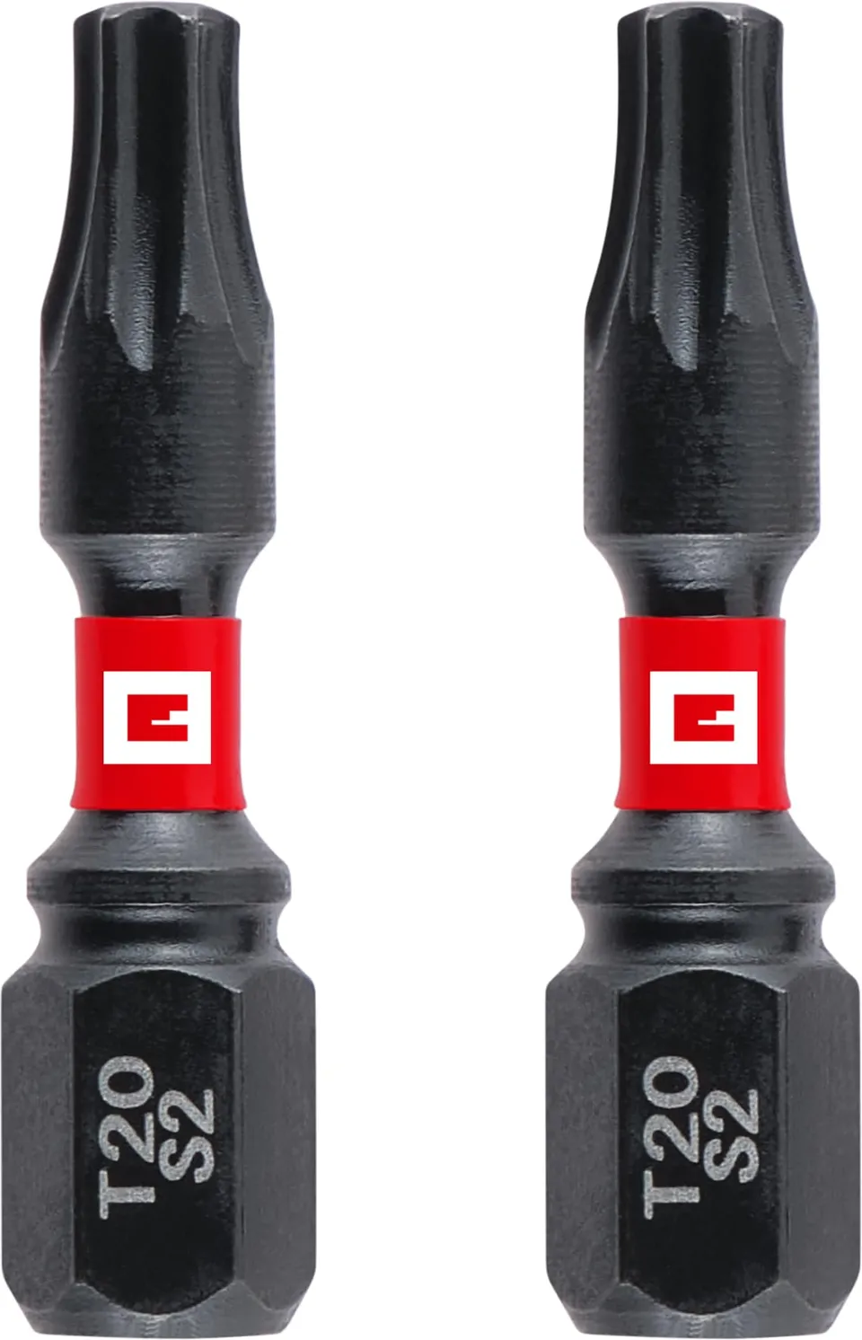 einhell-impact-bits-doppel-torsion-2er-set-30-mm-t20-s2-stahl-c-6-3-schaft image 1