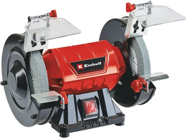 einhell-doppelschleifer-tc-bg-150-150-w-150-mm-schleifscheiben-funkenschutz-inkl image 1