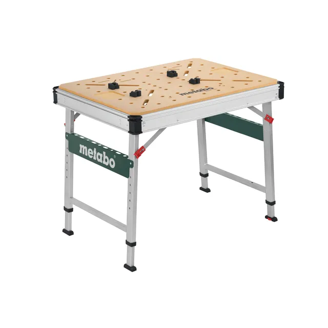 metabo-mwb-100-multifunktionstisch-klappbare-werkbank-mobiler-s-gebock-bis-120-k image 1