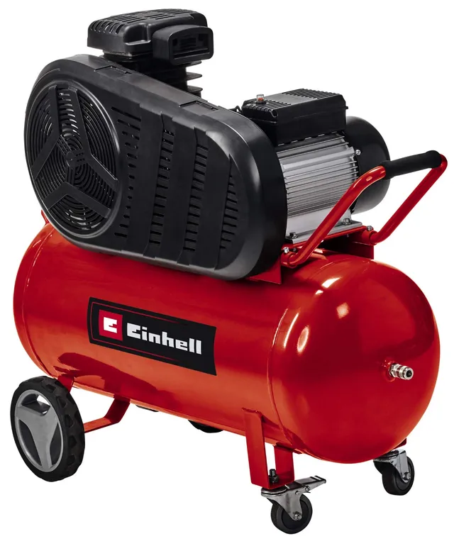 einhell-te-ac-430-90-10-kompressor-3000-w-max-10-bar-90-l-tank-keilriemenantrieb image 1