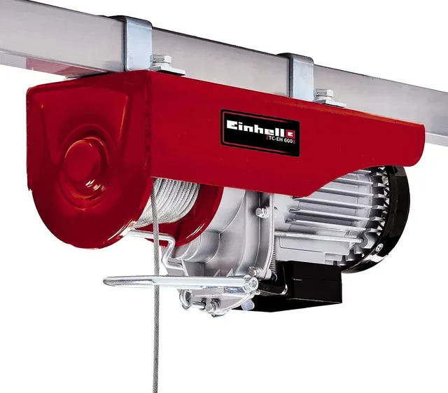einhell-seilhebezug-tc-eh-600-1050-w-hebezug-mit-300-kg-tragkraft-auf-18-m-mit-u image 1