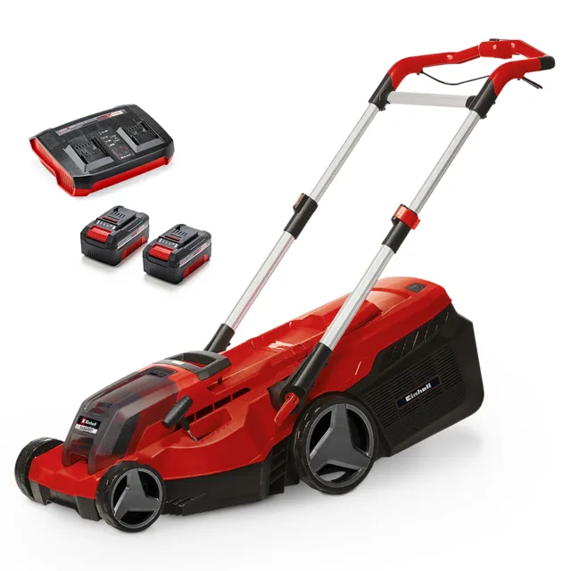 einhell-akku-rasenm-her-rasarro-36-38-kit-power-x-change-36-v-38-cm-schnittbreit image 1