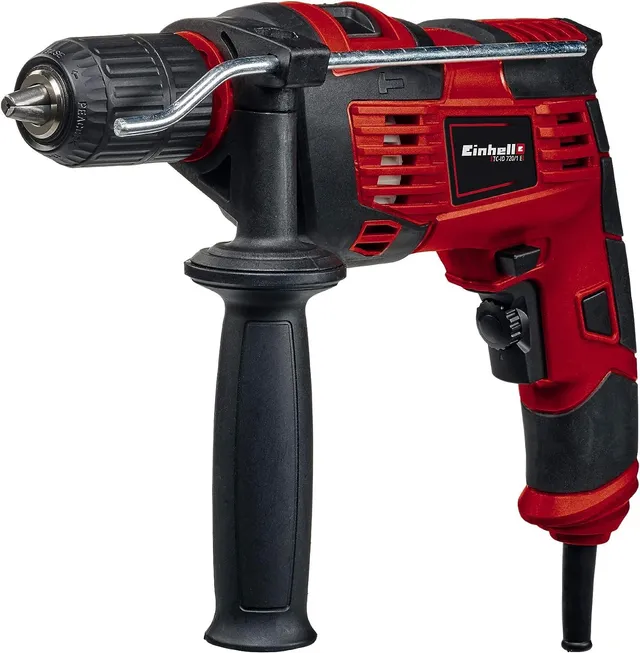 einhell-tc-id-720-1-e-schlagbohrmaschine-720-w-klasse-bohren-schlagbohren-13-mm- image 1