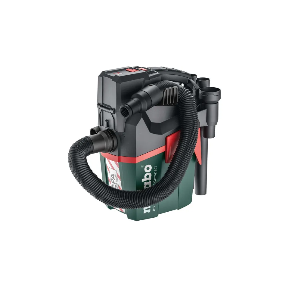 metabo-akku-sauger-as-18-hepa-pc-compact-18v-nass-trockensauger-mit-hepa-filter- image 1