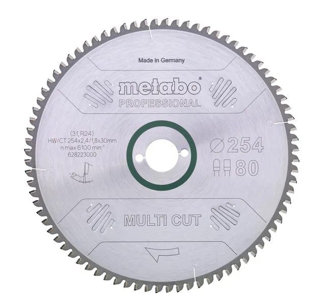 metabo-s-geblatt-multi-cut-professional-254x30-mm-80z-hw-ct-hartmetall-passend-f image 1