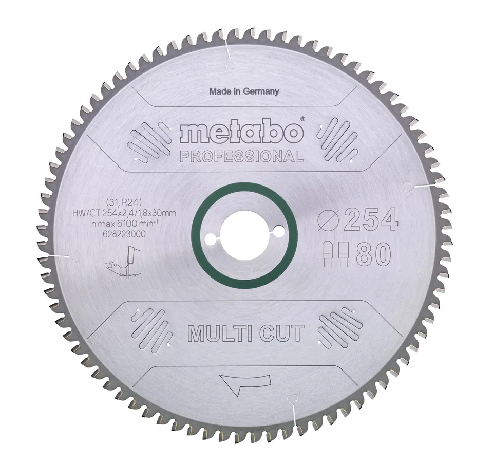metabo-s-geblatt-multi-cut-professional-254x30-mm-80z-hw-ct-hartmetall-passend-f image 1