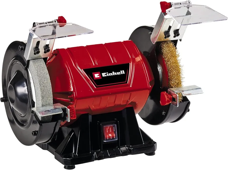 einhell-doppelschleifer-tc-bg-150-b-mit-350-w-150-mm-schleifscheibe-b-rstenschei image 1