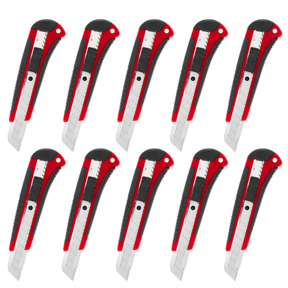 einhell-cuttermesser-10-tlg-vorteilspack-18-mm-abbrechklingen-abs-kunststoffgeh- image 1