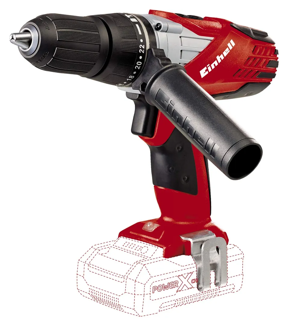einhell-te-cd-18-2-li-i-solo-akku-schlagbohrschrauber-18-v-power-x-change-48-nm- image 1