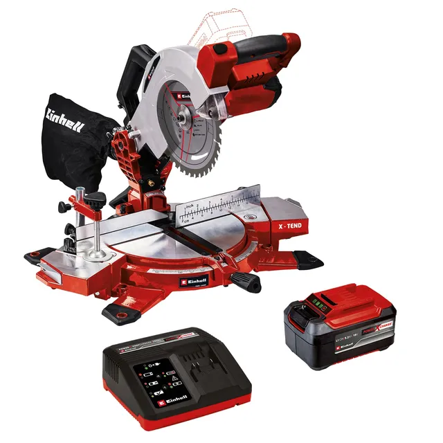 einhell-te-ms-18-210-li-akku-kapps-ge-power-x-change-18v-3-000-min-neigbarer-s-g image 1