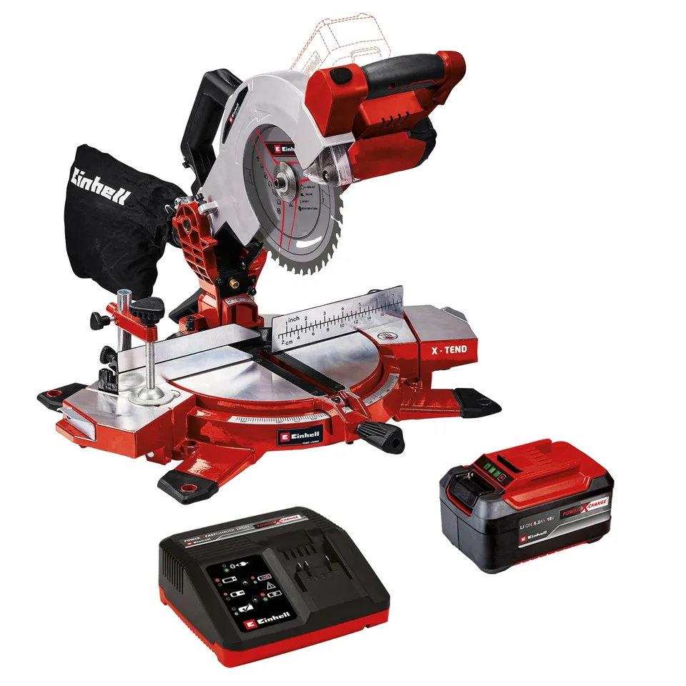 einhell-te-ms-18-210-li-akku-kapps-ge-power-x-change-18v-3-000-min-neigbarer-s-g image 1
