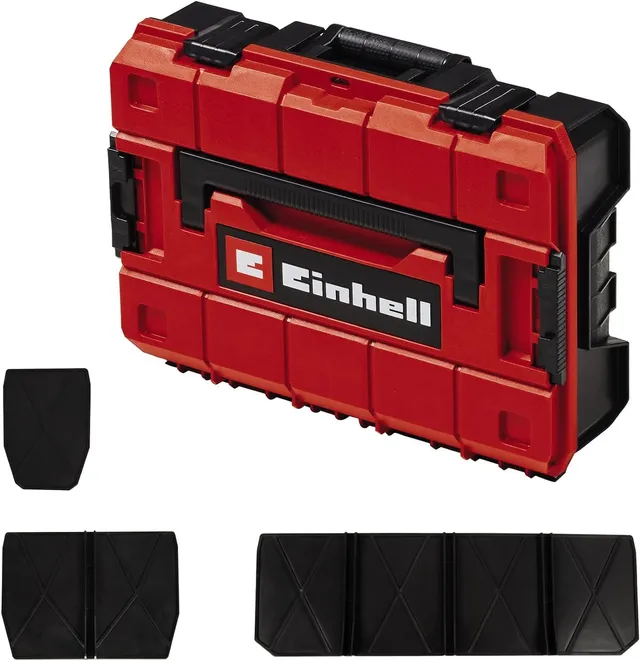 einhell-systemkoffer-e-case-s-f-stapelbarer-werkzeugkoffer-44x32x13-cm-spritzwas image 1