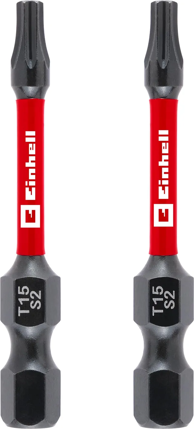 einhell-impact-bits-2-tlg-50-mm-t15-s2-stahl-torsionszone-c-6-3-schaft-roter-far image 1