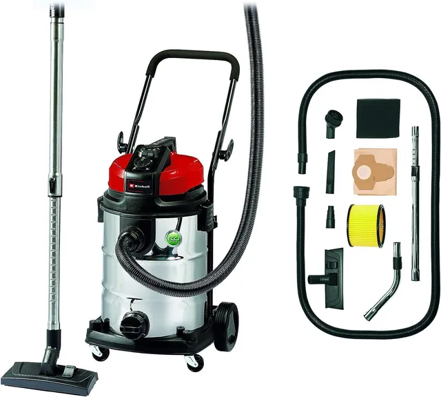 einhell-nass-trockensauger-te-vc-2230-sa-1-150-w-30-l-edelstahlbeh-lter-blasansc image 1