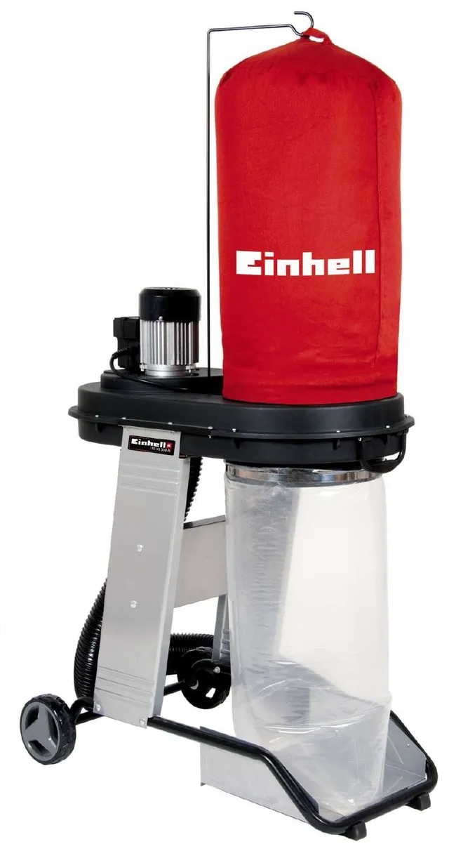 einhell-absauganlage-te-ve-550-a-4304155-550-w-absaugung-mit-65-l-fangsack-autom image 1