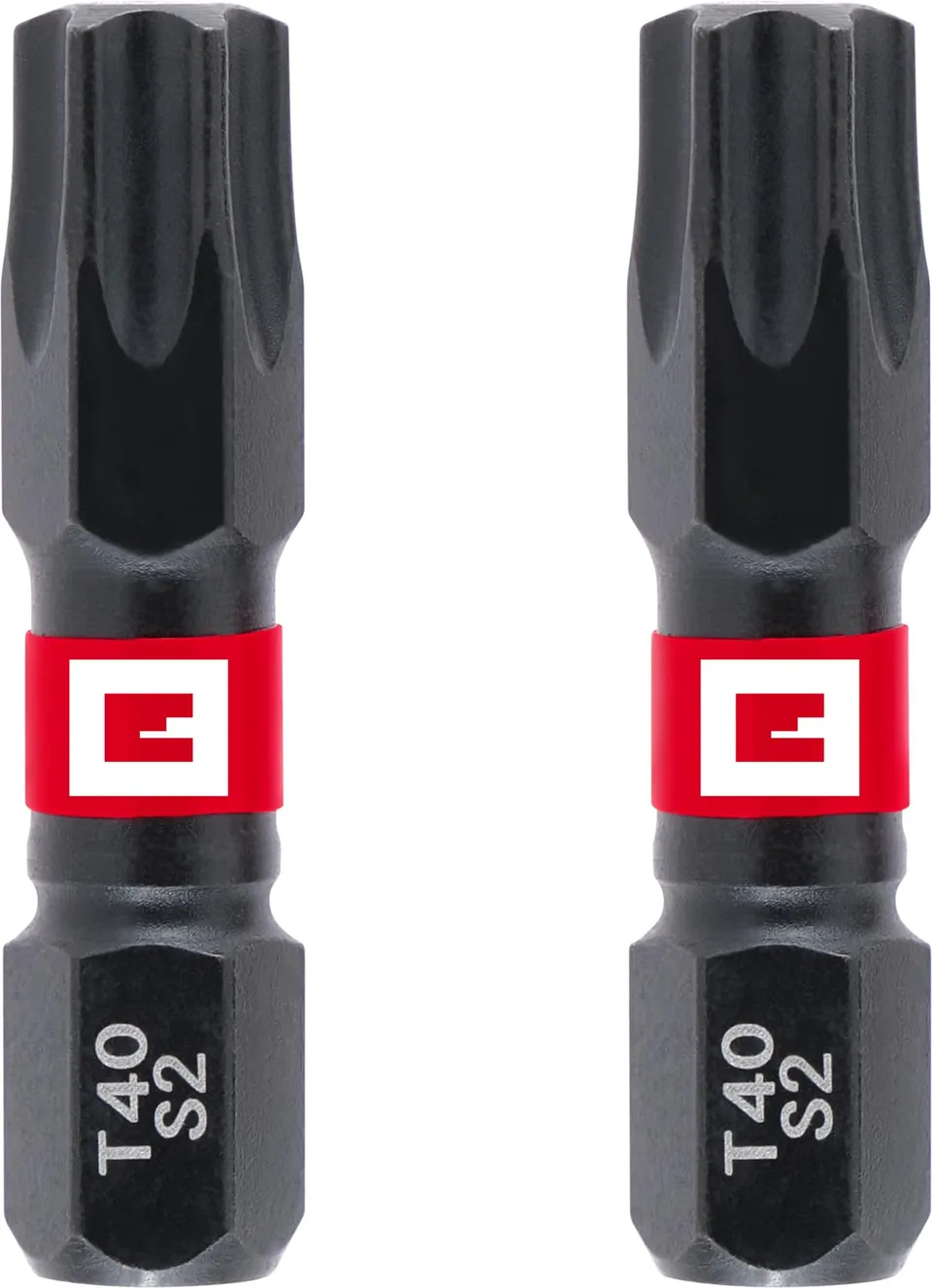 einhell-impact-bits-doppel-torsion-2-tlg-30-mm-t40-s2-stahl-c-6-3-schaft image 1