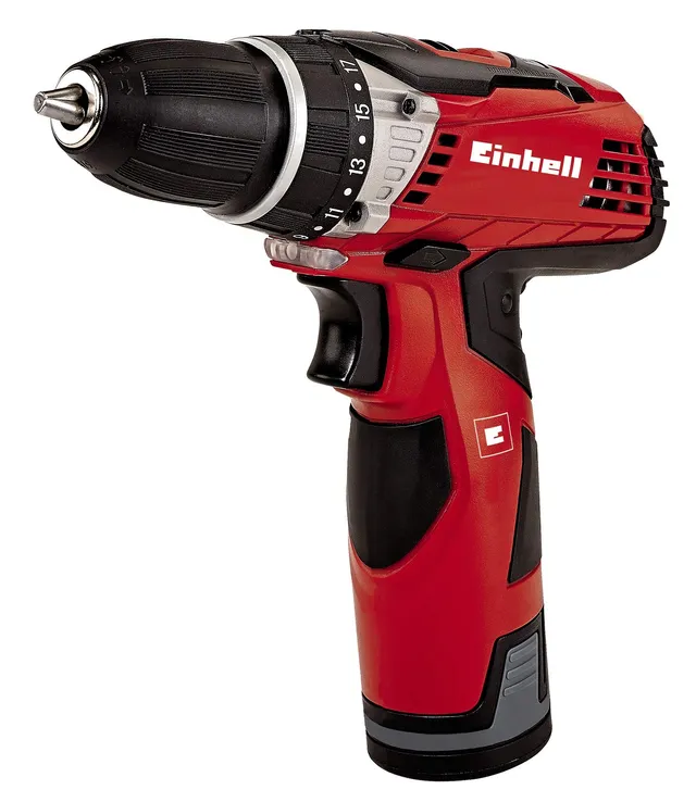 einhell-te-cd-12-li-akku-bohrschrauber-12-v-25-nm-2-gang-1-3-ah-akku-schnelllade image 1
