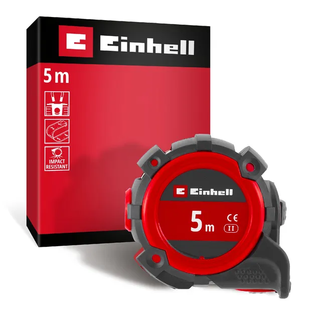 original-einhell-bandma-5-m-autolock-nylonbeschichtung-magnet-endhaken-doppelsei image 1
