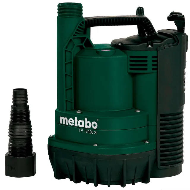 metabo-tp-12000-si-klarwasser-tauchpumpe-0251200009-600-w-flachsaugend-bis-2-3-m image 1