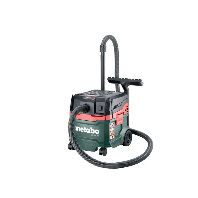 metabo-as-20-l-pc-allessauger-nass-trockensauger-staubklasse-l-1200-w-20-l-tank- image 1