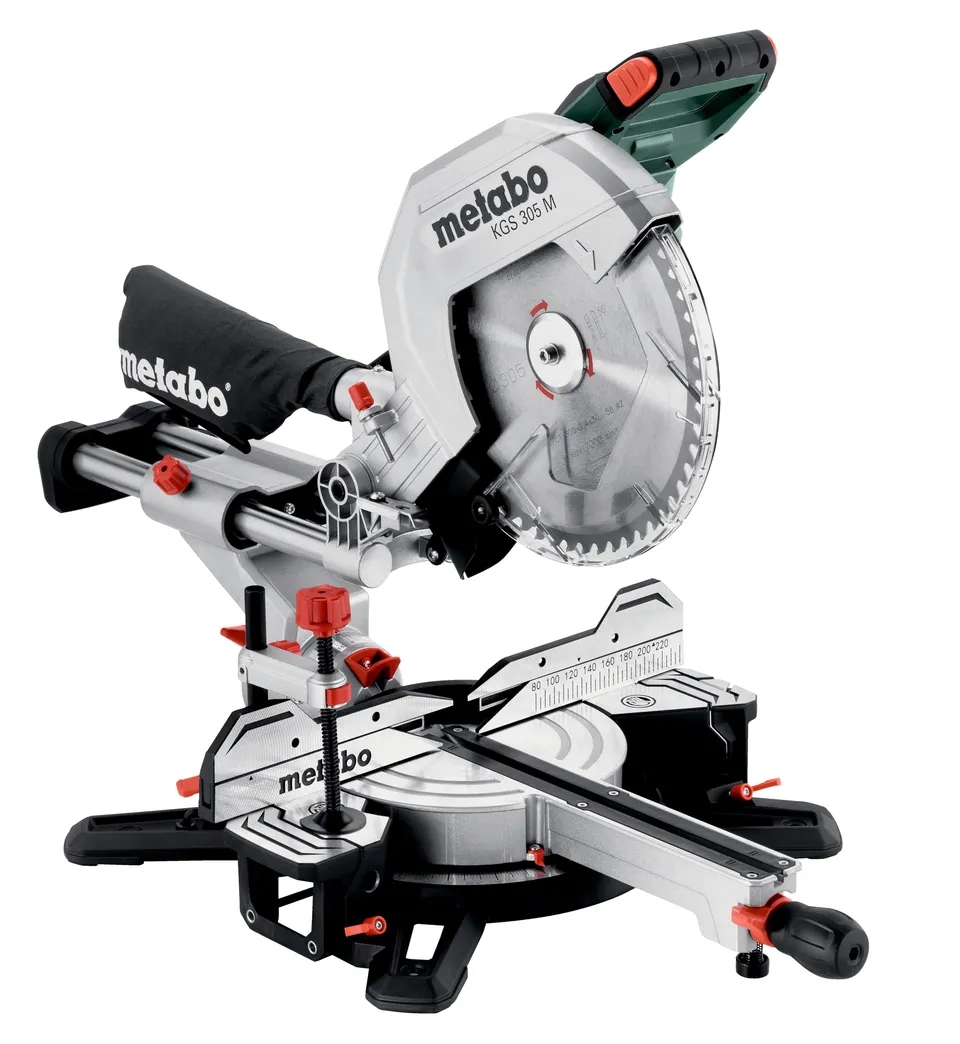 metabo-kgs-305-m-kapp-und-gehrungss-ge-mit-zugfunktion-305-mm-s-geblatt-precisio image 1