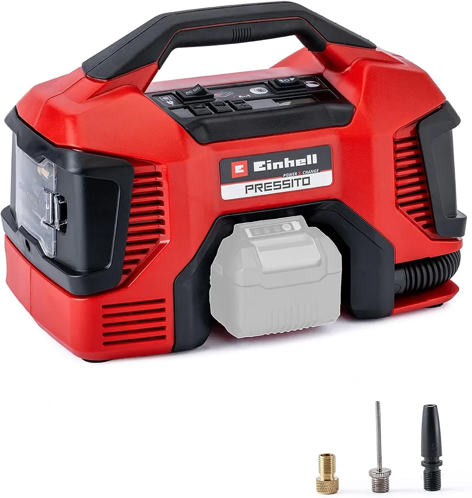 einhell-hybrid-kompressor-pressito-power-x-change-18v-akku-oder-230v-netzbetrieb image 1