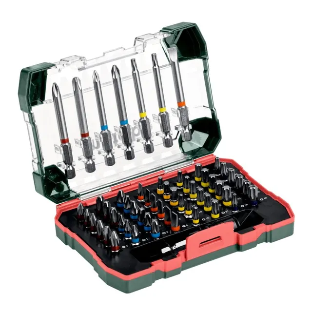 metabo-bit-box-56-teilig-s2-stahl-bit-set-mit-schnellwechsel-bithalter-ph-pz-sl- image 1