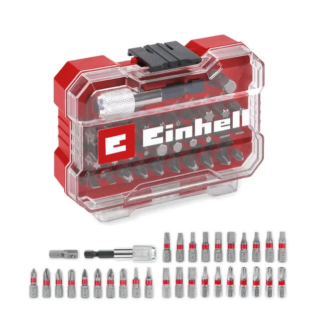original-einhell-xs-case-32-tlg-bit-set-25-mm-bits-60-mm-schnellwechselbithalter image 1