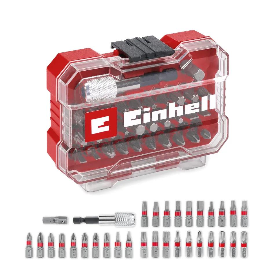 original-einhell-xs-case-32-tlg-bit-set-25-mm-bits-60-mm-schnellwechselbithalter image 1