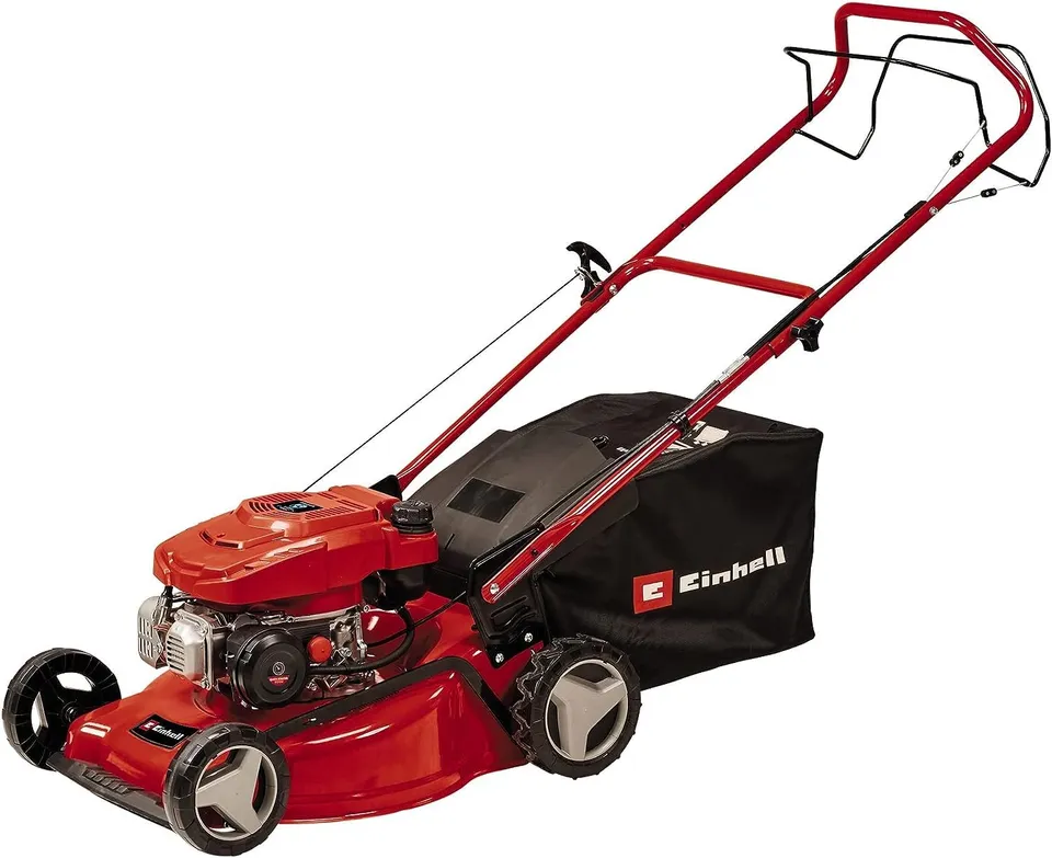 einhell-gc-pm-46-5-s-benzin-rasenm-her-2-kw-4-takt-motor-46-cm-schnittbreite-hin image 1