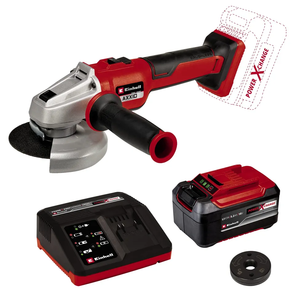 einhell-professional-akku-winkelschleifer-axxio-18-125-q-power-x-change-18-v-bru image 1