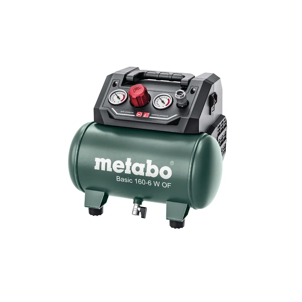 metabo-kompressor-basic-160-6-w-of-lloser-6-l-tragbarer-druckluftkompressor-8-ba image 1