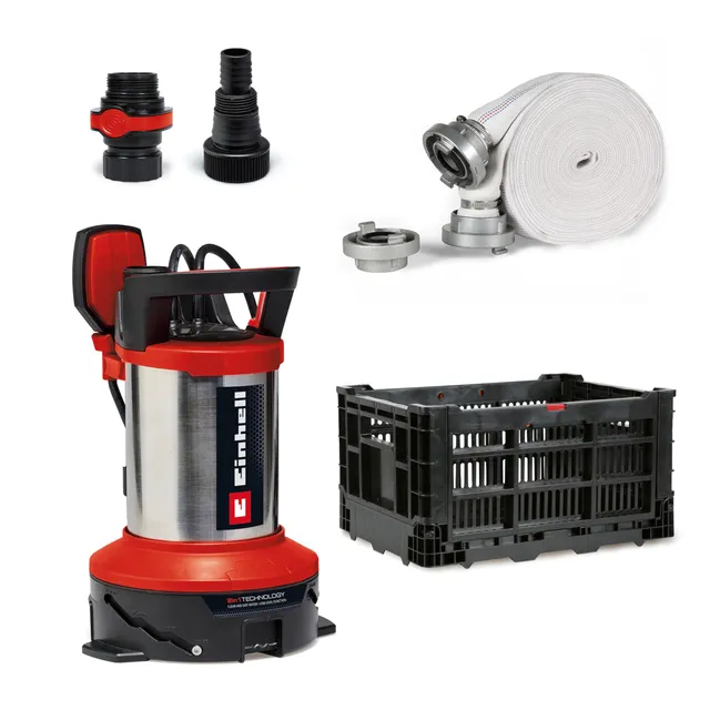 einhell-flutset-ge-dp-7535-n-ll-eco-klarschmutzpumpe-750-w-18-500-l-h-inkl-10-m- image 1