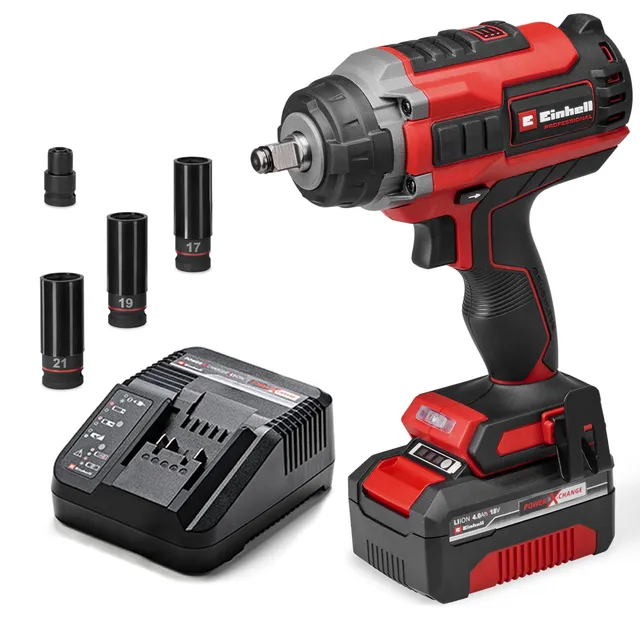 einhell-professional-akku-schlagschrauber-impaxxo-18-450-1x4-0-ah-power-x-change image 1